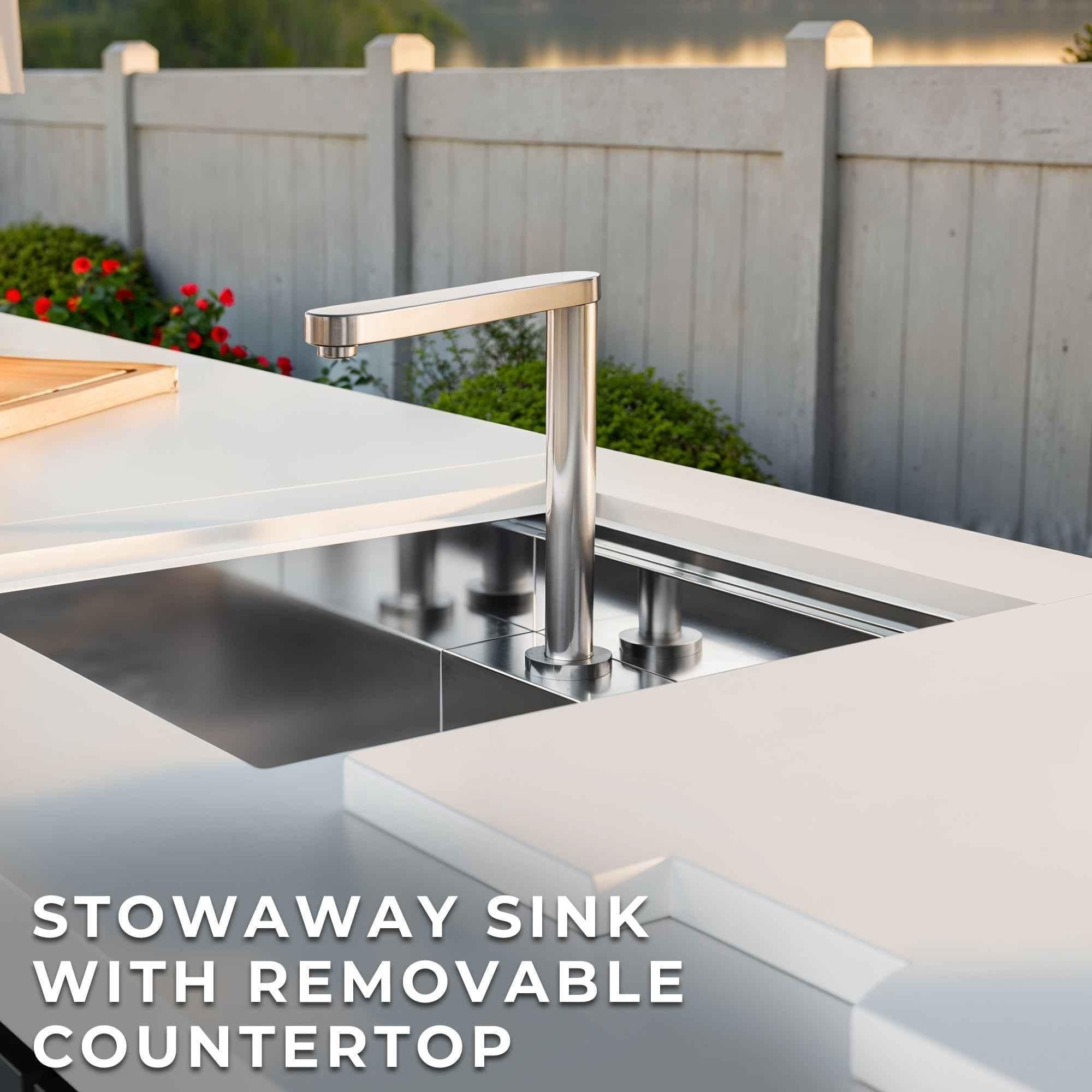 Backyard Discovery Lancaster Linear Outdoor Kitchen.