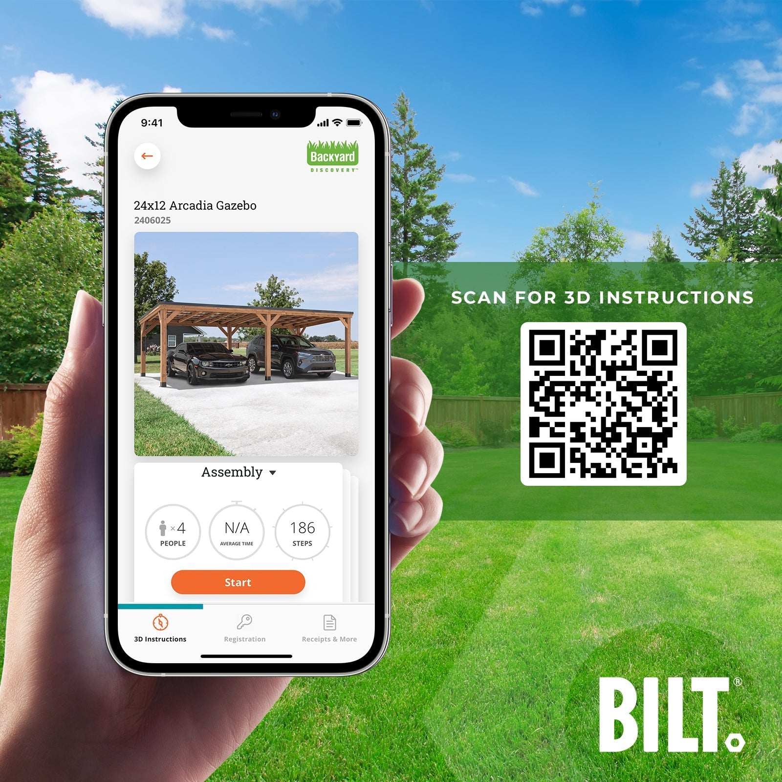 Backyard Discovery 24x12 Arcadia Gazebo