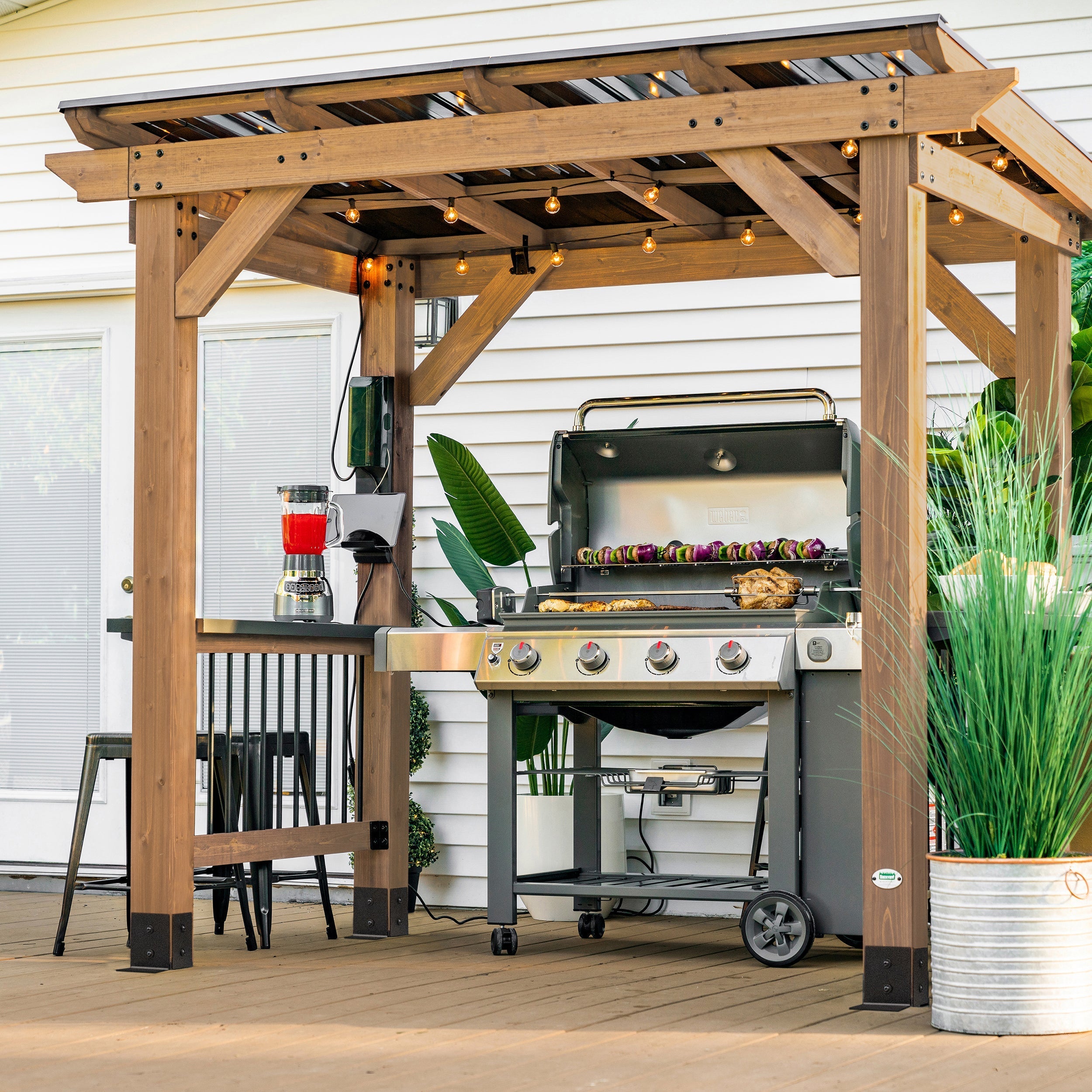 Backyard Discovery Saxony Grill Gazebo