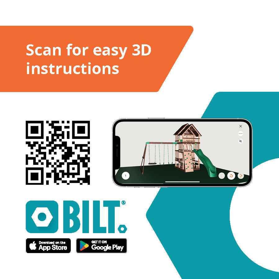 Backyard Discovery Highlander Swing Set.