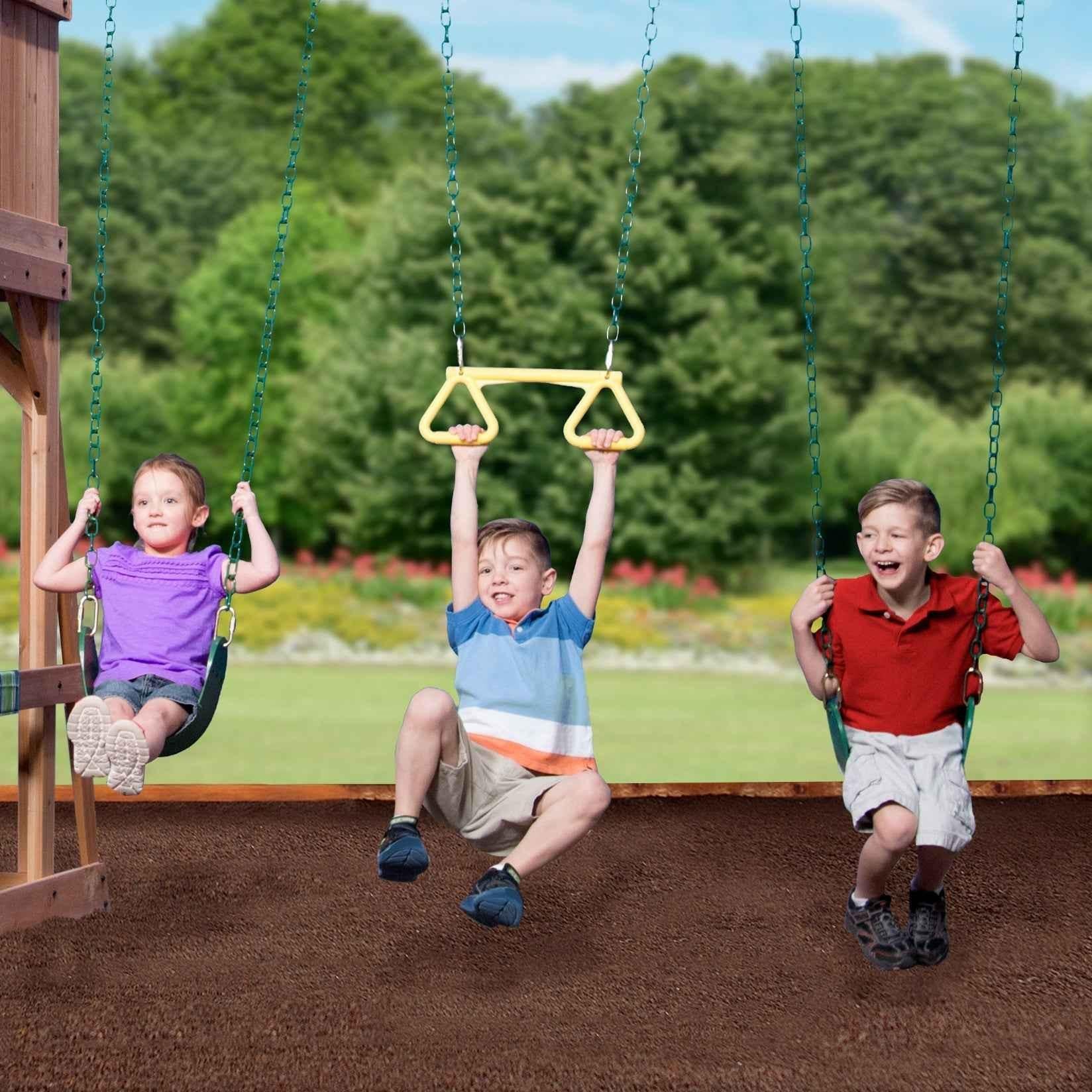 Backyard Discovery Caribbean Swing Set.