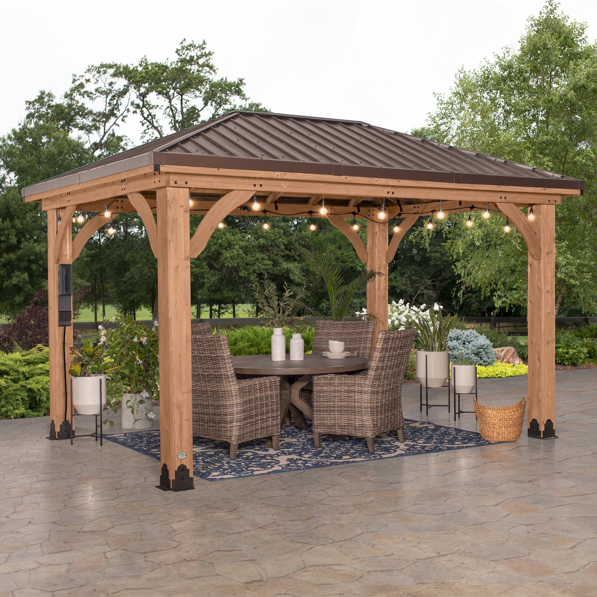 14x10 Cordova Gazebo - Backyard Discovery
