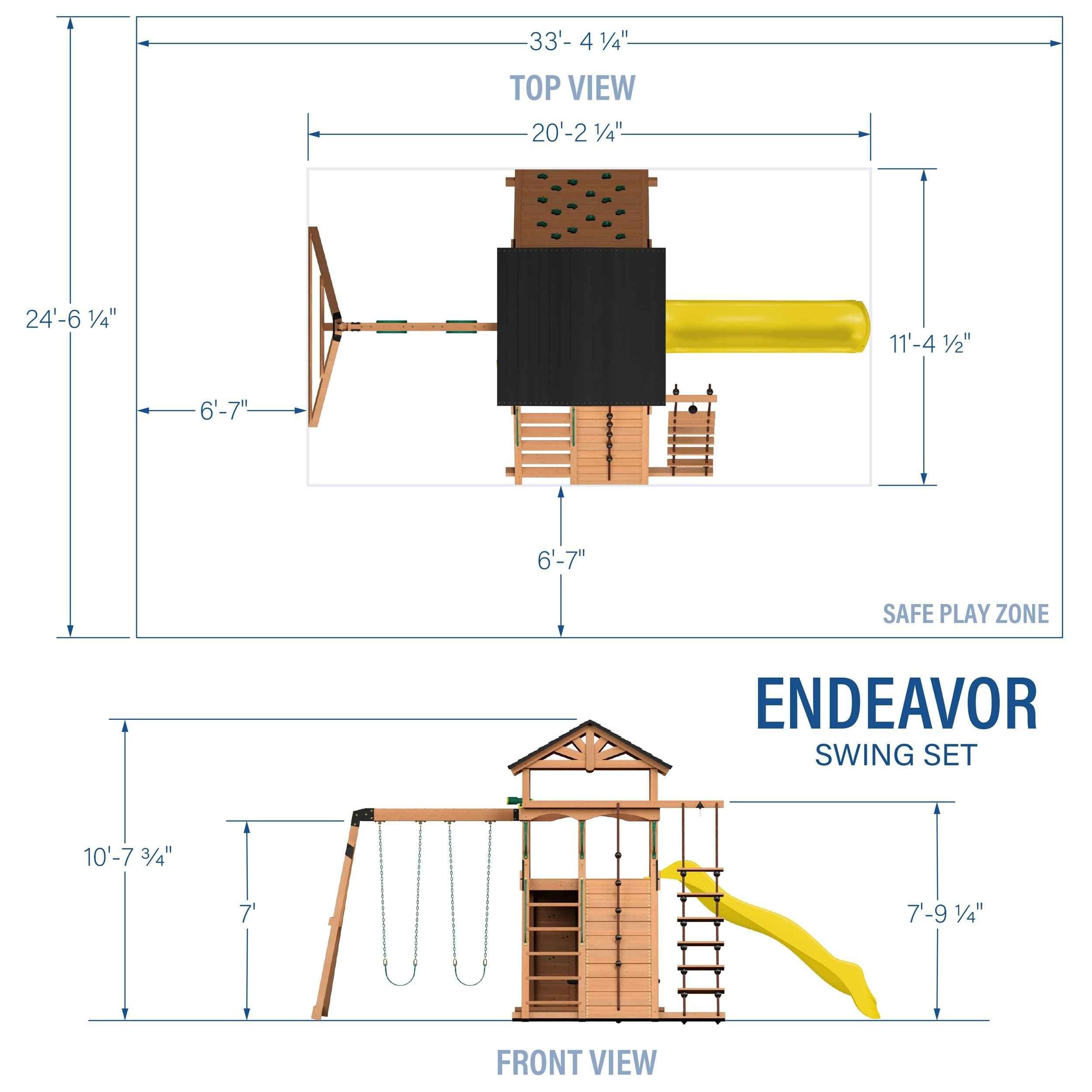 Backyard Discovery Endeavor Swing Set