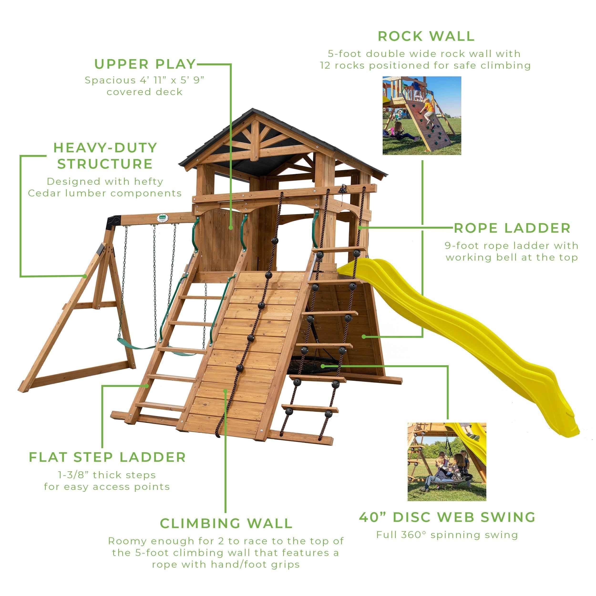Backyard Discovery Endeavor Swing Set