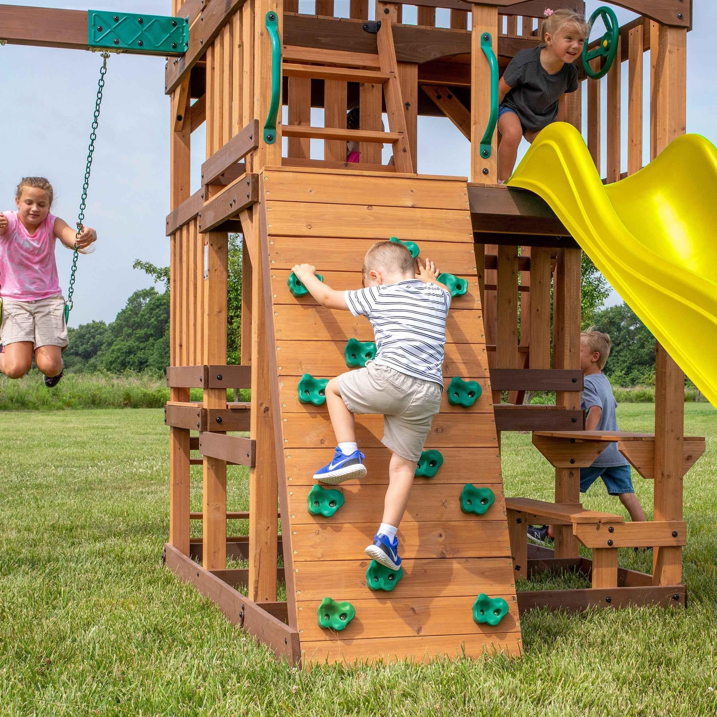Backyard Discovery Highlander Swing Set