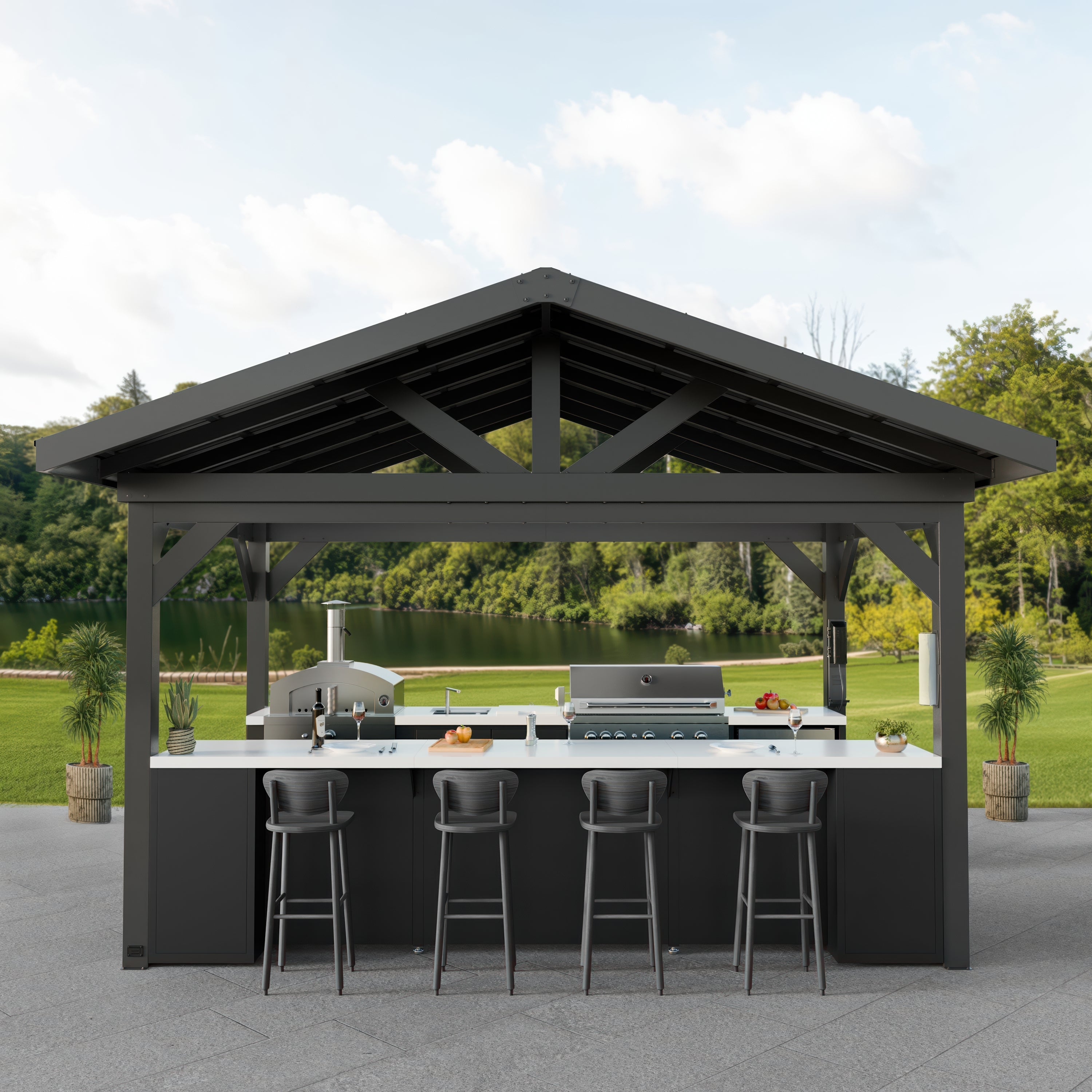 Lancaster Galley Outdoor Kitchen