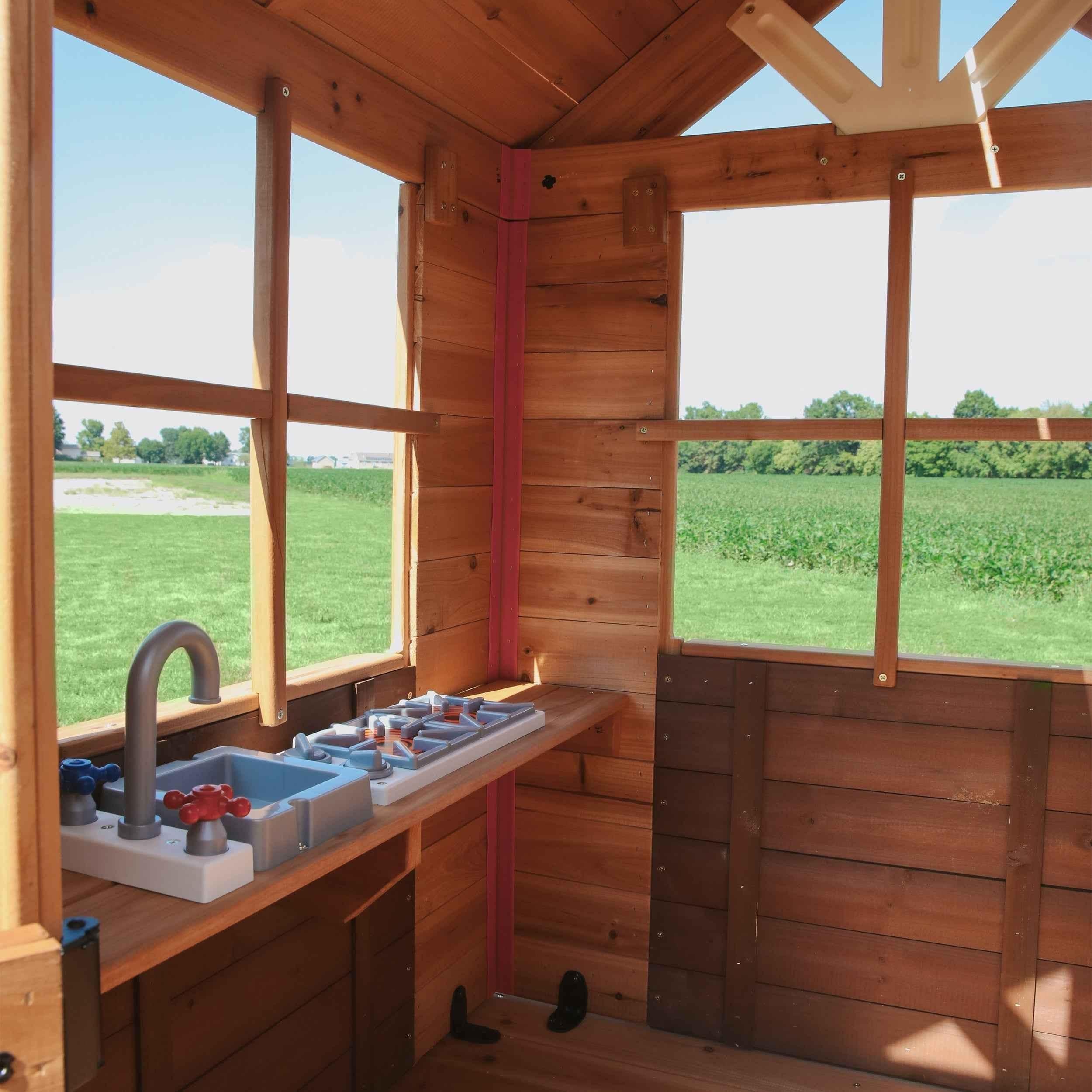 Backyard Discovery Malibu Swing Set.