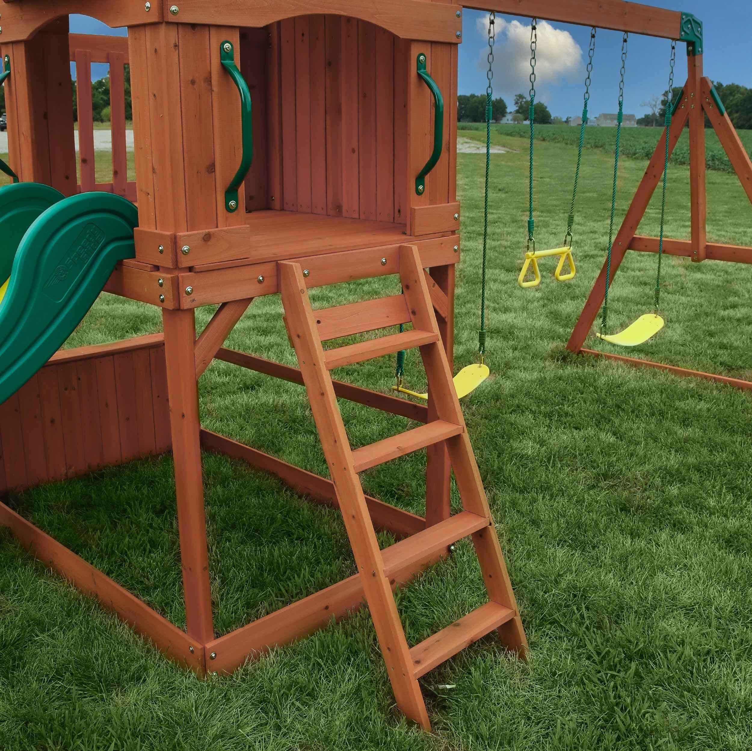 Backyard Discovery Atlantis Swing Set.