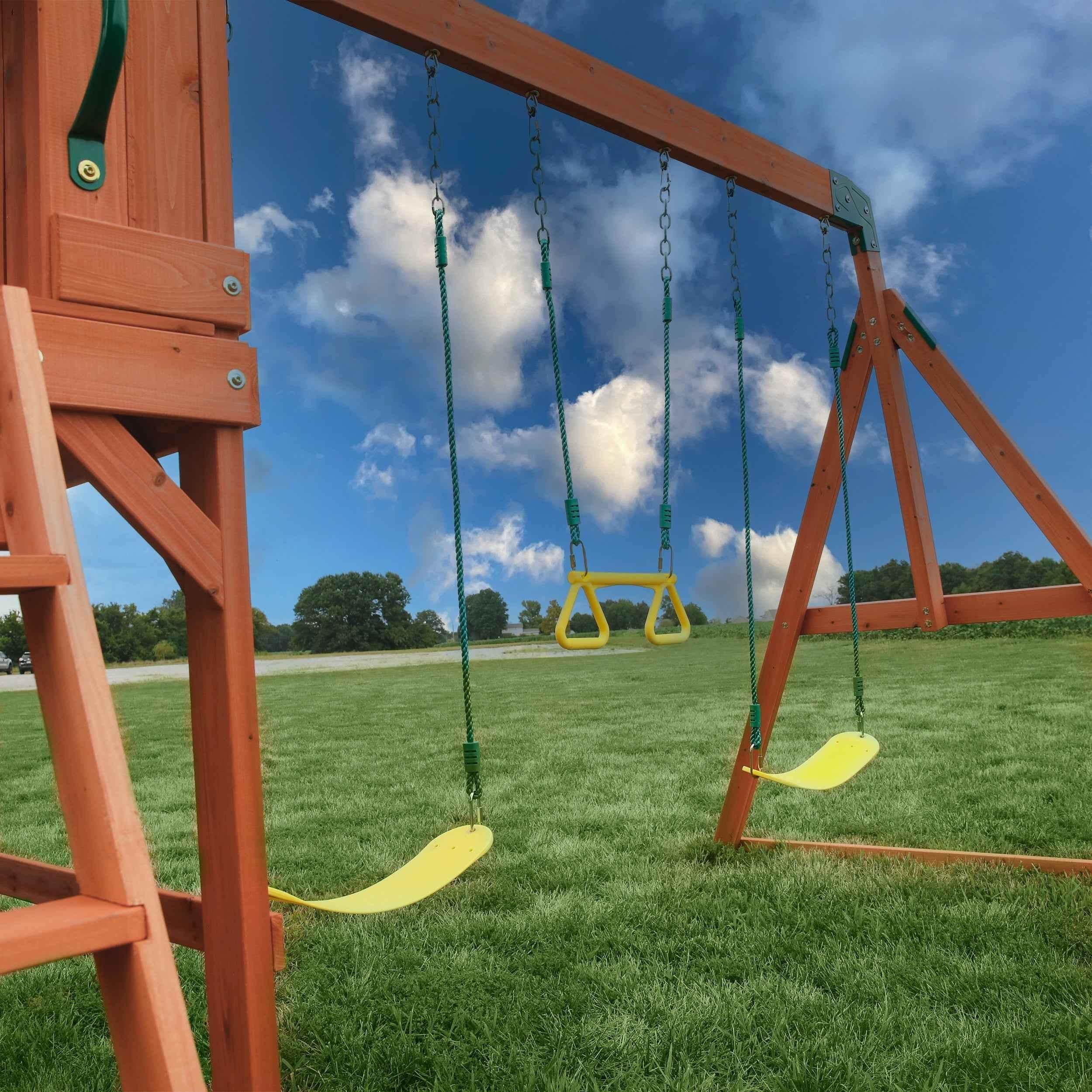 Backyard Discovery Atlantis Swing Set.
