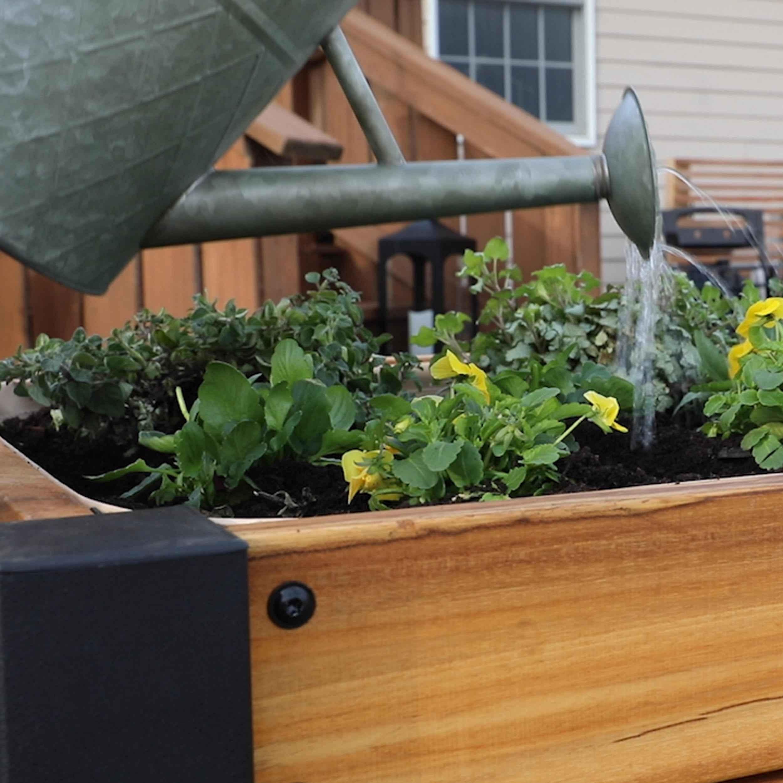 Backyard Discovery Raised Planter 100% Authentic Teak Wood.