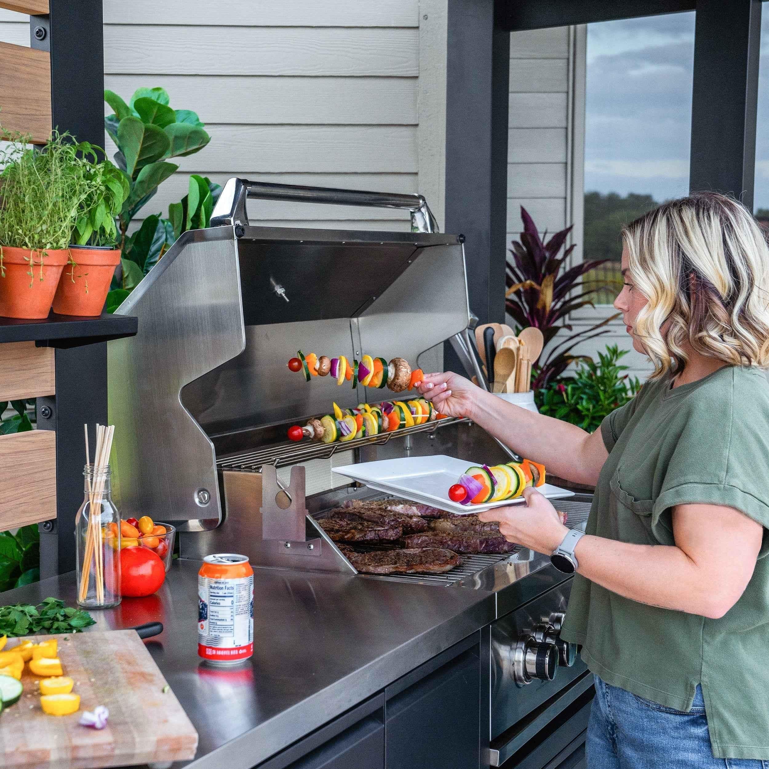 Backyard Discovery Fusion Flame Outdoor Kitchen.